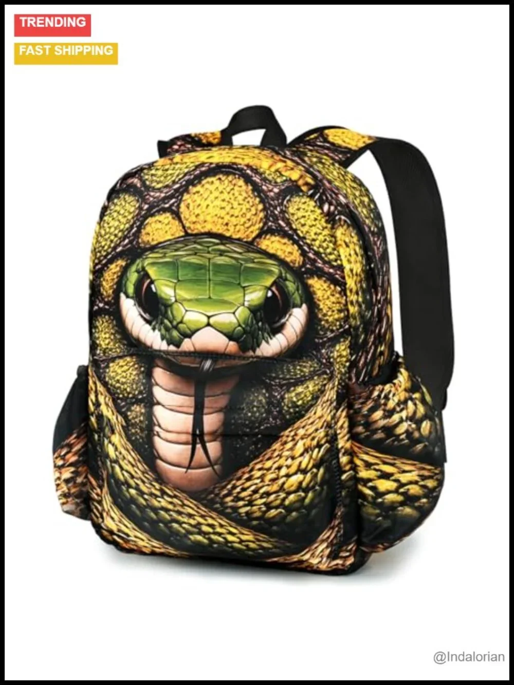 Polyester Backpack 19L Laptop Daypack for School Travel Hiking Camping Sports